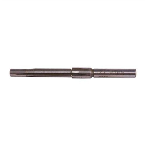 .22 RIMFIRE REAMERS de Clymer, fabricados en acero M-7 de alta velocidad, ofrecen precisión y durabilidad para armeros profesionales. ¡Calidad garantizada!