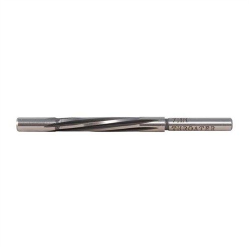 Los THROATING REAMERS CLYMER de 7MM son herramientas de alta precisión, fabricadas en EE. UU. con acero M-7, ideales para alargar el throat y aumentar el freebore.