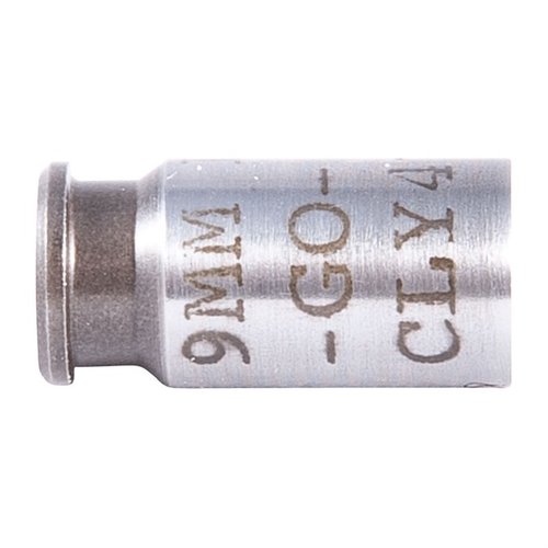 El medidor de headspace 9MM LUGER GO CLYMER es esencial para comprobar la longitud de la cámara y asegurar un disparo seguro y preciso en tus armas.