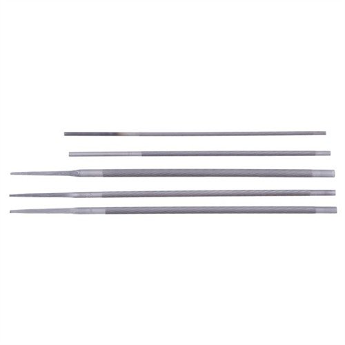 Este set de 5 limas redondas es perfecto para deburrar y ajustar tu 1911, asegurando un ajuste preciso y un funcionamiento suave en cada uso.