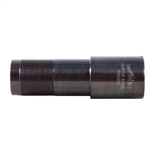 Los tubos de choke Super Steel de Colonial Arms son de acero azulado, diseñados para resistir el abuso del disparo de acero y proteger tu cañón.