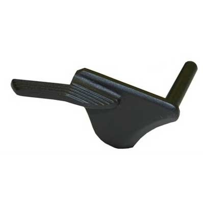 La seguridad de pulgar 1911 de Cylinder & Slide ofrece un diseño curvado que permite un agarre cómodo y seguro, sin engancharse en la ropa o la funda.