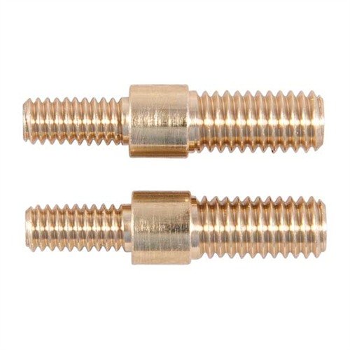 Los adaptadores 30A convierten varillas 8-32 a 12-28, permitiendo usar accesorios Dewey de .270 y mayores, fabricados en latón de alta calidad.
