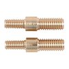 Los adaptadores 30A convierten varillas 8-32 a 12-28, permitiendo usar accesorios Dewey de .270 y mayores, fabricados en latón de alta calidad.