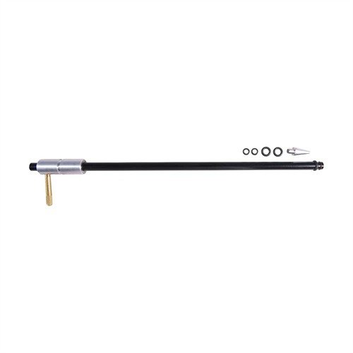 Protege la cámara de tu rifle mientras limpias, con un collar de aluminio duradero y ajuste rápido para cualquier acción. Incluye O-rings de repuesto.