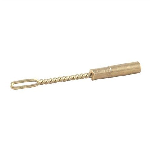 Los lazos de limpieza de latón son perfectos para usar con los Dewey Coated Rifle Rods, garantizando una limpieza eficiente y efectiva de tu arma.