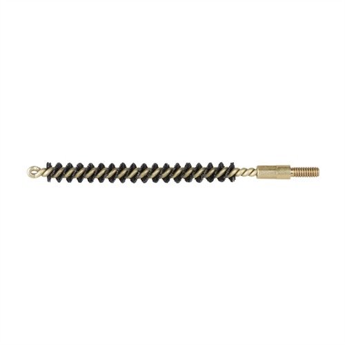 .17 y .20 Caliber Bore Brush de Dewey, con cerdas de bronce o nylon, son duraderas y no rayan. Perfectas para tus armas de aire y rifles. ¡Mantén tu equipo limpio!