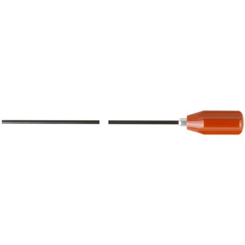Este varilla de limpieza de DEWEY protege los cañones, evita el contacto metal-metal y es resistente a solventes, perfecta para rifles .223 y pistolas .22.