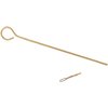 El 'LOOP' RIFLE & PISTOL ROD de DEWEY es un práctico y ligero bastón de bronce de una sola pieza, ideal para el campo de tiro y fácil de llevar.
