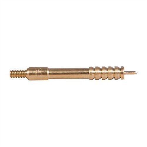 El BRASS JAGS de DEWEY es un jag extra largo con segmentos elevados que maximiza la superficie del parche, ideal para absorber más suciedad en calibres .44-.45.