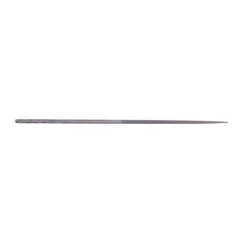 El set de limas de precisión FRIEDR. DICK GMBH incluye 12 formas, mangos antideslizantes y un estuche resistente, ideal para trabajos detallados en metal.