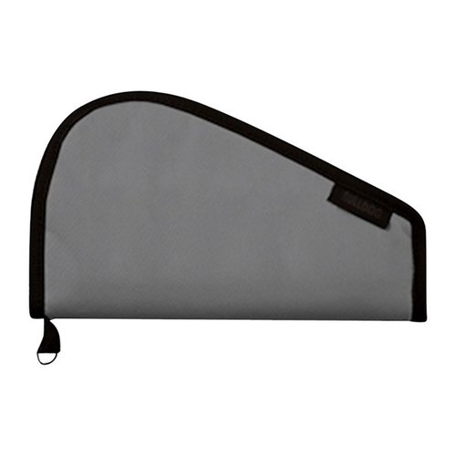 El Bulldog Medium Pistol Rug en gris sin asas ofrece protección y durabilidad para tu pistola, con un diseño compacto y ligero ideal para el transporte.