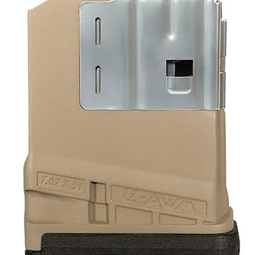 El cargador Lancer 7.62x51/308 de 10rd Opaque DE es ligero, duradero y ofrece una alimentación confiable para tus disparos. ¡Perfecto para tus necesidades de tiro!