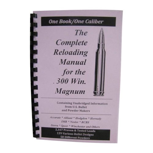 Con Loadbooks .300 Winchester Magnum, tendrás acceso a recetas, datos balísticos y consejos para maximizar el rendimiento de tus municiones.