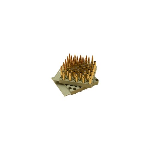 El MTM Compact Universal Loading Tray .17 a 30-06 es ideal para organizar tus cartuchos, permite un acceso rápido y facilita la recarga con su diseño compacto.