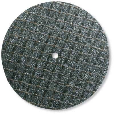 Con el disco de corte reforzado de fibra de vidrio DREMEL de 1¼" (3.2cm), podrás cortar materiales más gruesos y duraderos. Viene en paquete de 5.
