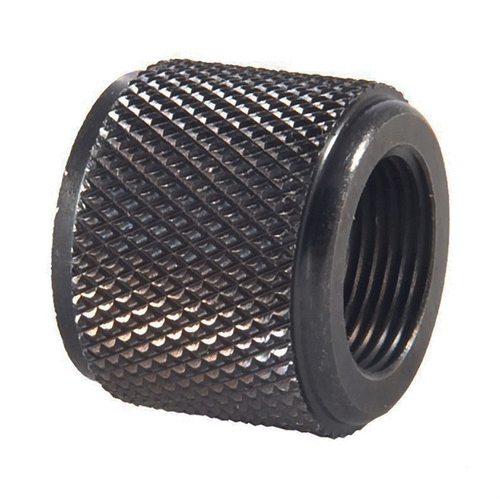 Protege las roscas de daños y da un acabado profesional a tu cañón. Fácil de instalar y quitar gracias al diseño de knurling en patrón diamante.
