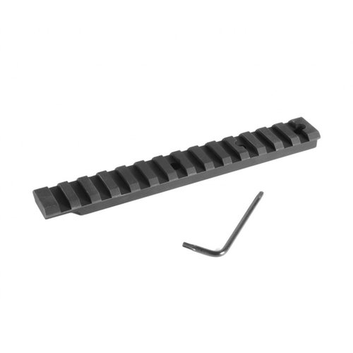 Mejora tu Remington 870 con las bases EGW, que ofrecen un riel Picatinny sin necesidad de perforar, fabricadas en aluminio 7075 T6 para mayor precisión y durabilidad.