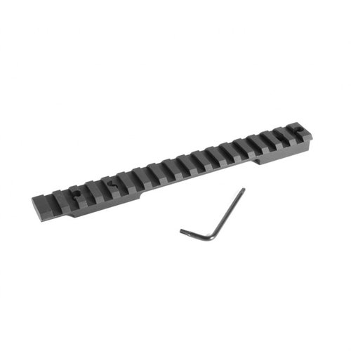 Las bases de acero HD EGW para Remington 700, 721, 725 ofrecen versatilidad con riel Picatinny, precisión en el montaje y mayor estabilidad para tu óptica.