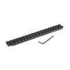 Mejora tu escopeta con la base de mira EGW Savage Edge/Axis, ligera y sin necesidad de taladrar, compatible con anillas Picatinny o Weaver.