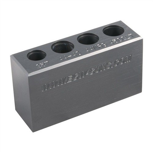 Asegúrate de que tu munición esté en especificaciones con el Cowboy Chamber Checker de EGW, ideal para .357 Magnum, .44-40, .44 Magnum y .45 Colt.