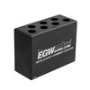 Los 7-Hole Chamber Checkers de EGW evitan atascos y fallos, verificando tu munición con precisión gracias a su construcción de aluminio 6061 T6 y reamers Clymer.