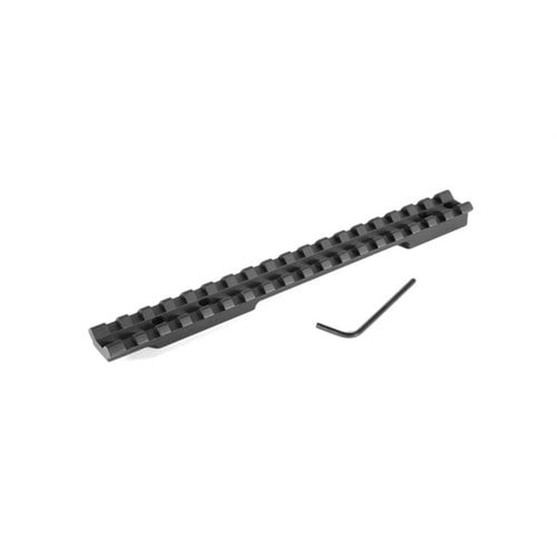 Mejora tu escopeta con la base de mira EGW para Mossberg ATR/4X4, fabricada en aluminio ligero, sin necesidad de perforar y con fácil ajuste de distancia ocular.