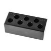 Los 7-HOLE CHAMBER CHECKERS de EGW evitan atascos y fallos al verificar que tu munición 9mm Luger cumple con las especificaciones antes de disparar.