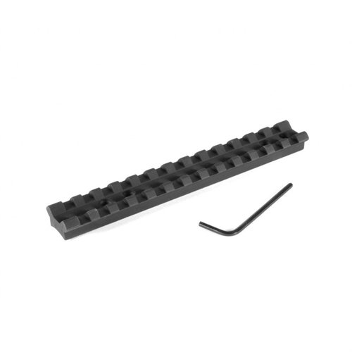 Mejora tu escopeta con la base Picatinny de una pieza EGW para Browning BAR/BLR, fácil de instalar, ligera y compatible con anillas Picatinny o Weaver.