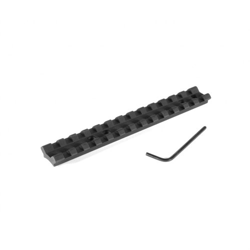 Mejora tu rifle Browning BLR con la base de montaje EGW, que permite una instalación fácil y rápida de visores Picatinny sin necesidad de perforar.