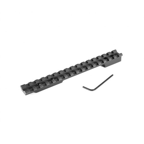Las bases de mira EGW para Mauser 98 son ligeras, de aluminio extruido, con ranuras Picatinny, ideales para un ajuste rápido y flexible de la óptica.