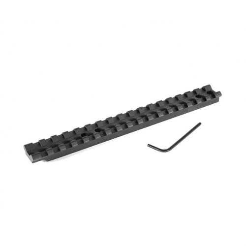 Añade versatilidad a tu rifle con las bases de mira EGW Savage 25, fabricadas en aluminio ligero, sin necesidad de taladrar y con ajuste fácil para tu óptica.