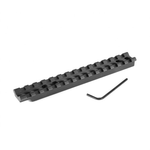 Las bases de mira EGW para Savage 64 ofrecen una riel Picatinny de una pieza, fácil de montar sin taladrar, fabricadas en aluminio 6061 T6 para máxima rigidez.