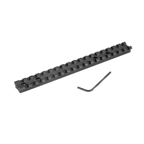 Añade versatilidad a tu escopeta con el riel Picatinny de una pieza de EGW, ligero, fácil de instalar y ajustable para una óptima colocación del visor.