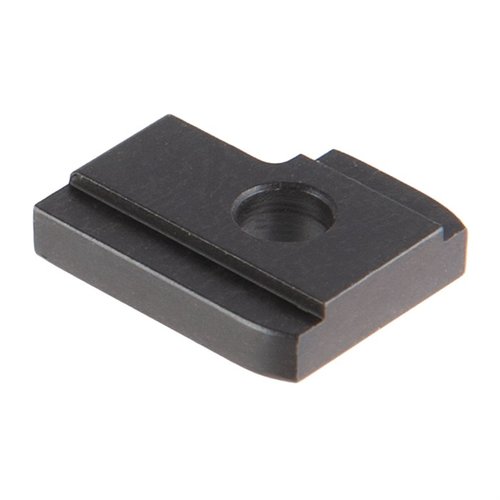 El 0VERSIZE FIRING PIN STOP de EGW es más ancho y grueso para una expulsión más fiable, con esquinas redondeadas para mayor durabilidad y ajuste preciso.