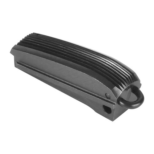 El G.I. Arched Mainspring Housing de EGW, fabricado en acero al carbono, ofrece tracción superior y un ajuste perfecto para marcos 1911, ¡ideal para reemplazar los de plástico!
