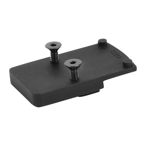 Mejora tu puntería con el soporte fijo para Trijicon RMR de EGW, fácil de instalar y fabricado en aluminio 7075, sin necesidad de modificaciones.