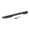 Las bases de montura EGW son de aluminio 7075 T6, con acabado negro mate, compatibles con anillas Picatinny o Weaver, y ofrecen durabilidad y versatilidad.