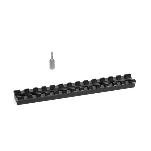Añade versatilidad a tu escopeta con la base Picatinny EGW para Browning BAR/BLR, fácil de instalar, ligera y compatible con anillas Picatinny o Weaver.