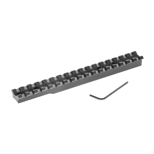El montaje Picatinny de EGW ofrece flexibilidad para accesorios, es duradero, ligero y no obstruye las miras de fábrica. Ideal para cazadores y tiradores tácticos.