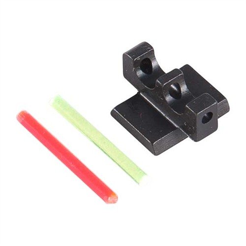 Mejora tu puntería con el FIBER OPTIC 65° SIGHT de EGW; su inserto de fibra óptica intercambiable brilla intensamente, facilitando la adquisición del objetivo.