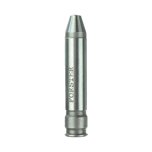 El Headspace Gauge de Forster te ayuda a verificar si el headspace de tu rifle está dentro de las especificaciones SAAMI. Disponible en longitudes "GO", "NO GO" y Field.