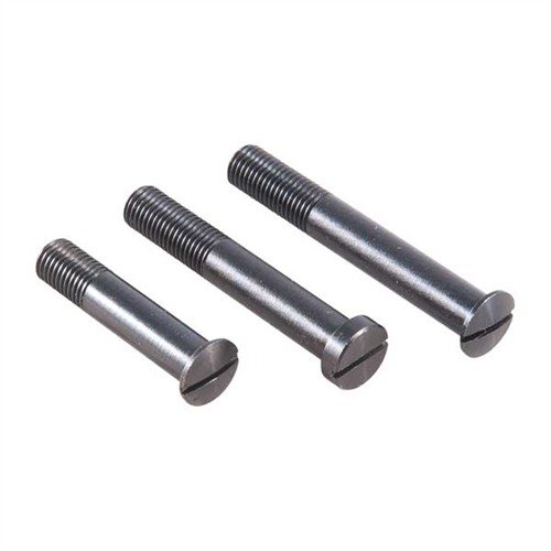 Los tornillos de guarda disparador ranurados para Winchester 70 son de acero tratado a máquina, ofreciendo máxima resistencia y durabilidad. ¡Perfectos para tus proyectos de armería!