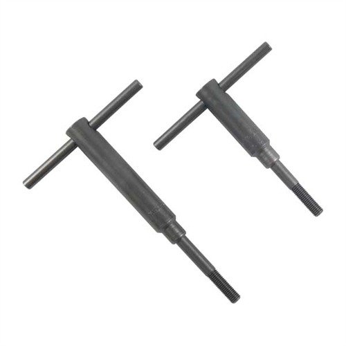 Los STOCKMAKER'S HANDSCREWS de FORSTER son ideales para un ajuste preciso de la culata al mecanismo, con mangos de 3" y disponibles en pares.