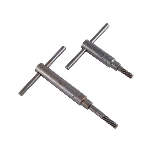 Los STOCKMAKER'S HANDSCREWS son ideales para un ajuste preciso del stock al action en tu 98 Mauser, con un manejo fácil y rápido. ¡Perfectos para los armeros!