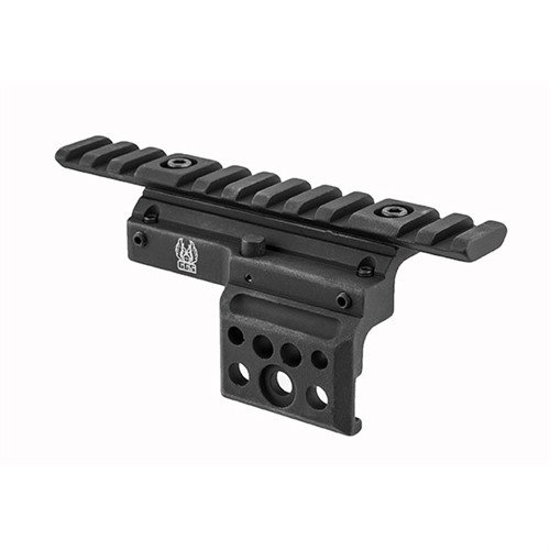 Mejora tu Ruger® Mini-14® con el montaje lateral GG&G, fácil de instalar, sin modificaciones, y permite el uso de miras de hierro con su riel ajustable.
