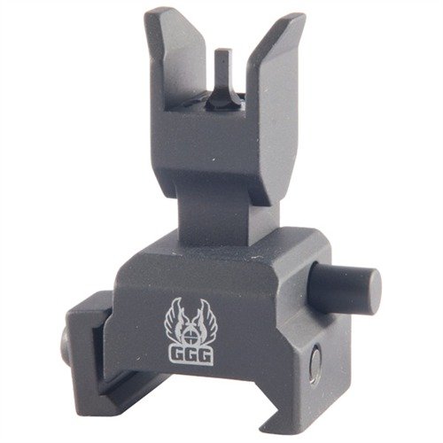 El AR-15 FLIP-UP BACKUP FOREARM FRONT SIGHT de GG&G es ligero, resistente y fácil de usar, asegurando una precisión rápida y confiable en el campo.