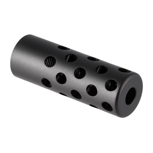 Controla el estruendo del disparo dirigiendo los gases lejos de ti, reduce el retroceso y la elevación del cañón para un tiro más cómodo y rápido.