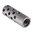 GENTRY CUSTOM QUIET MUZZLE BRAKE 6.5 CALIBER 5/8-24 STAINLESS STEEL