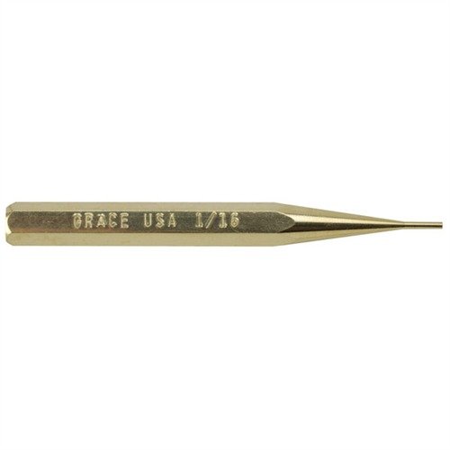 El juego de punzones de latón Grace USA ofrece herramientas de alta calidad, no dañinas y de precisión, ideales para tareas delicadas y mantenimiento de armas.